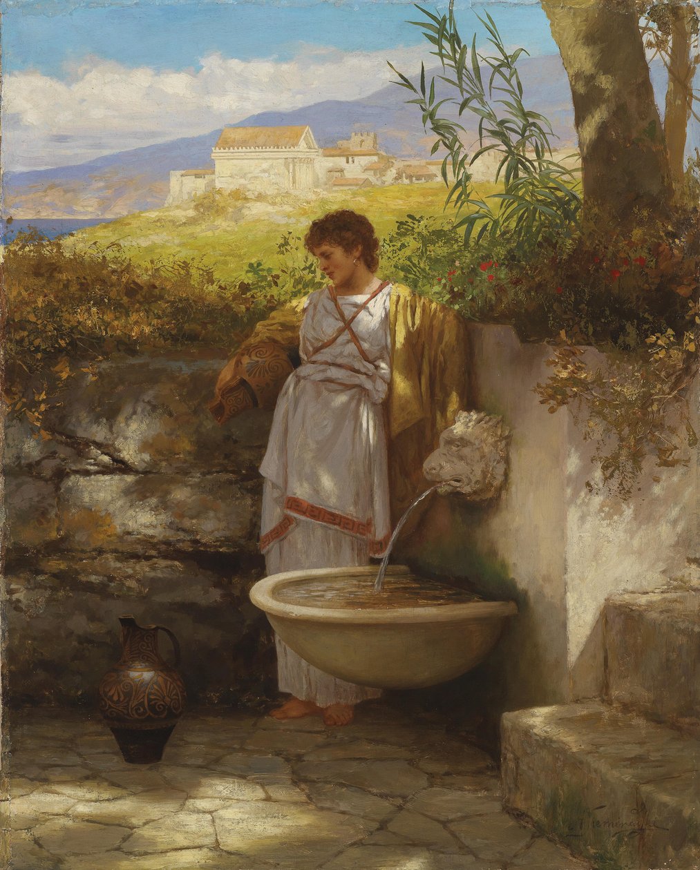 Am Brunnen von Henryk Siemiradzki