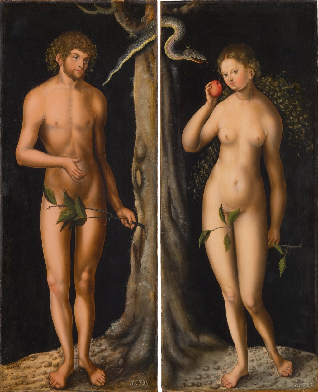 Der Sündenfall von workshop of Lucas Cranach the Elder