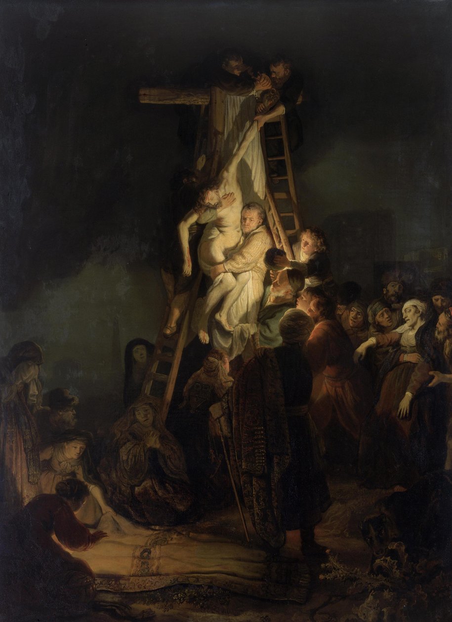 Kreuzabnahme von Workshop of Rembrandt