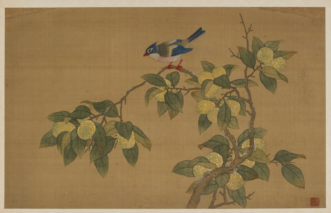 Vogel und Frucht von Wu Zhang