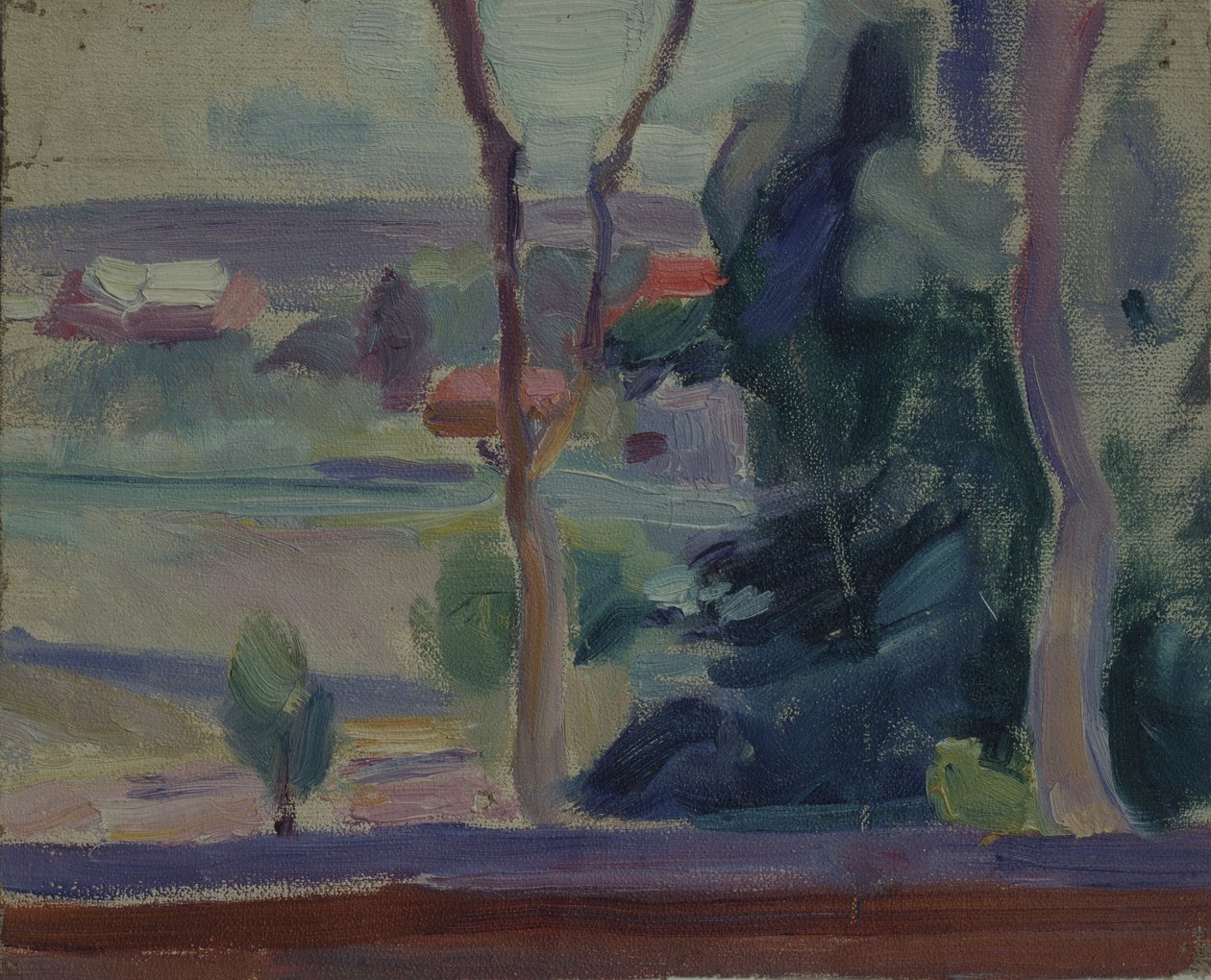 Landschaft, 1905 von Yelena Genrichovna Guro
