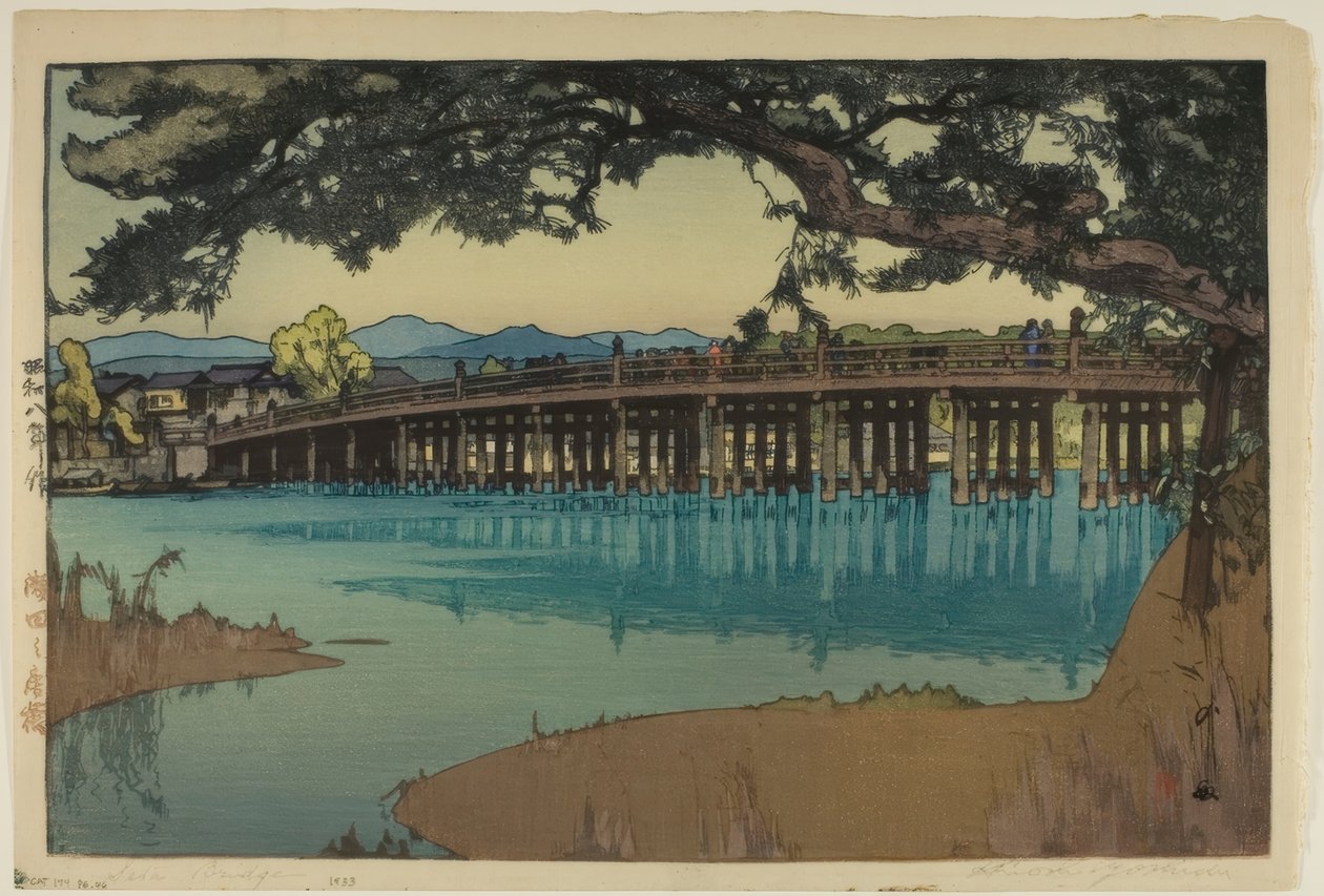Seta-Brücke von Yoshida Hiroshi