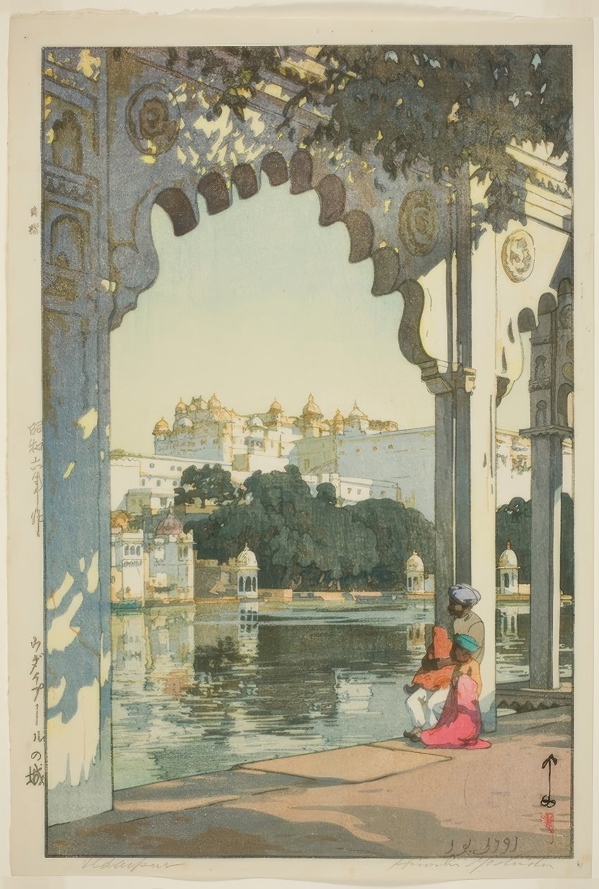 Schloss Udaipur von Yoshida Hiroshi