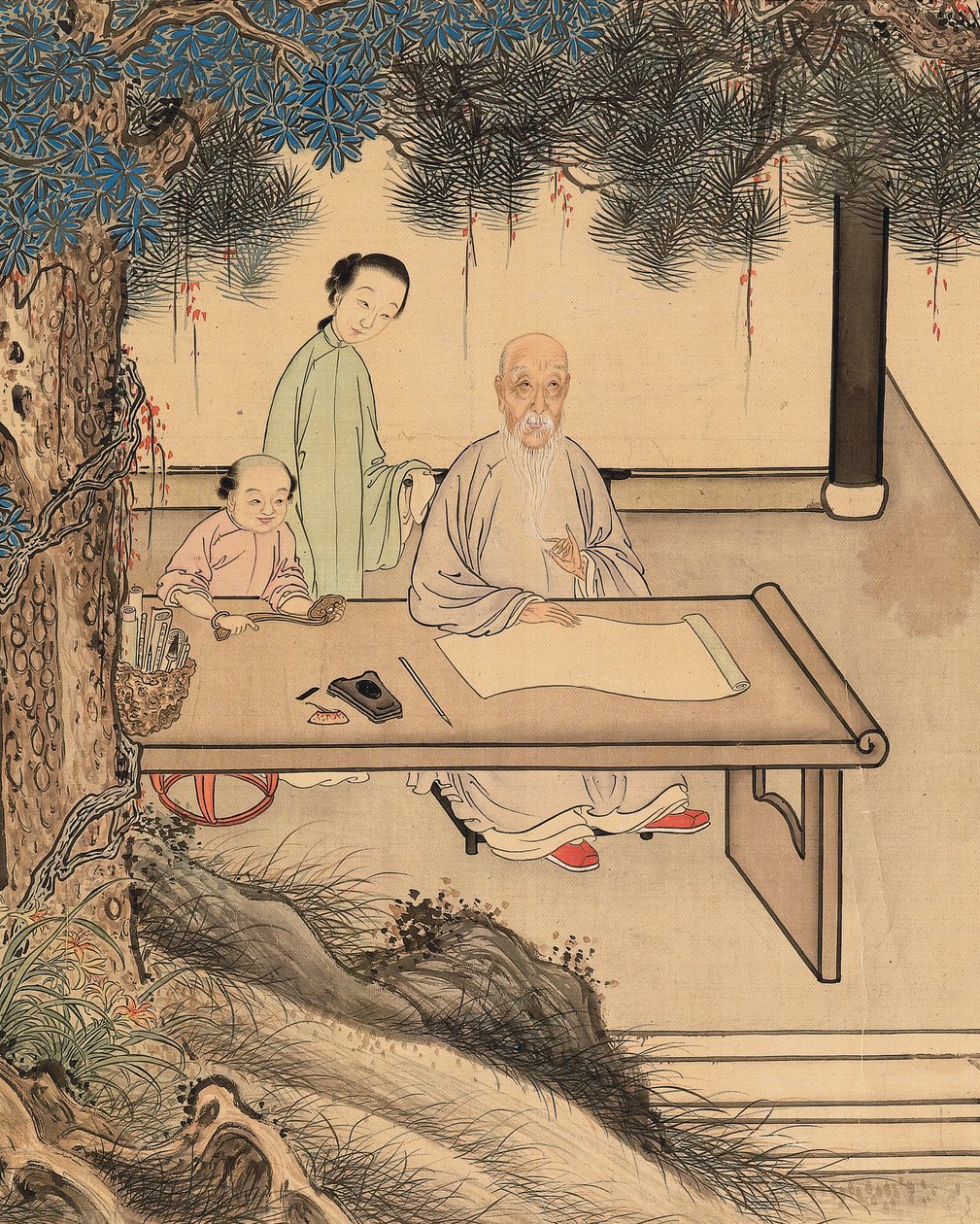 Yuan Mei und seine Schülerinnen von Yuan Mei