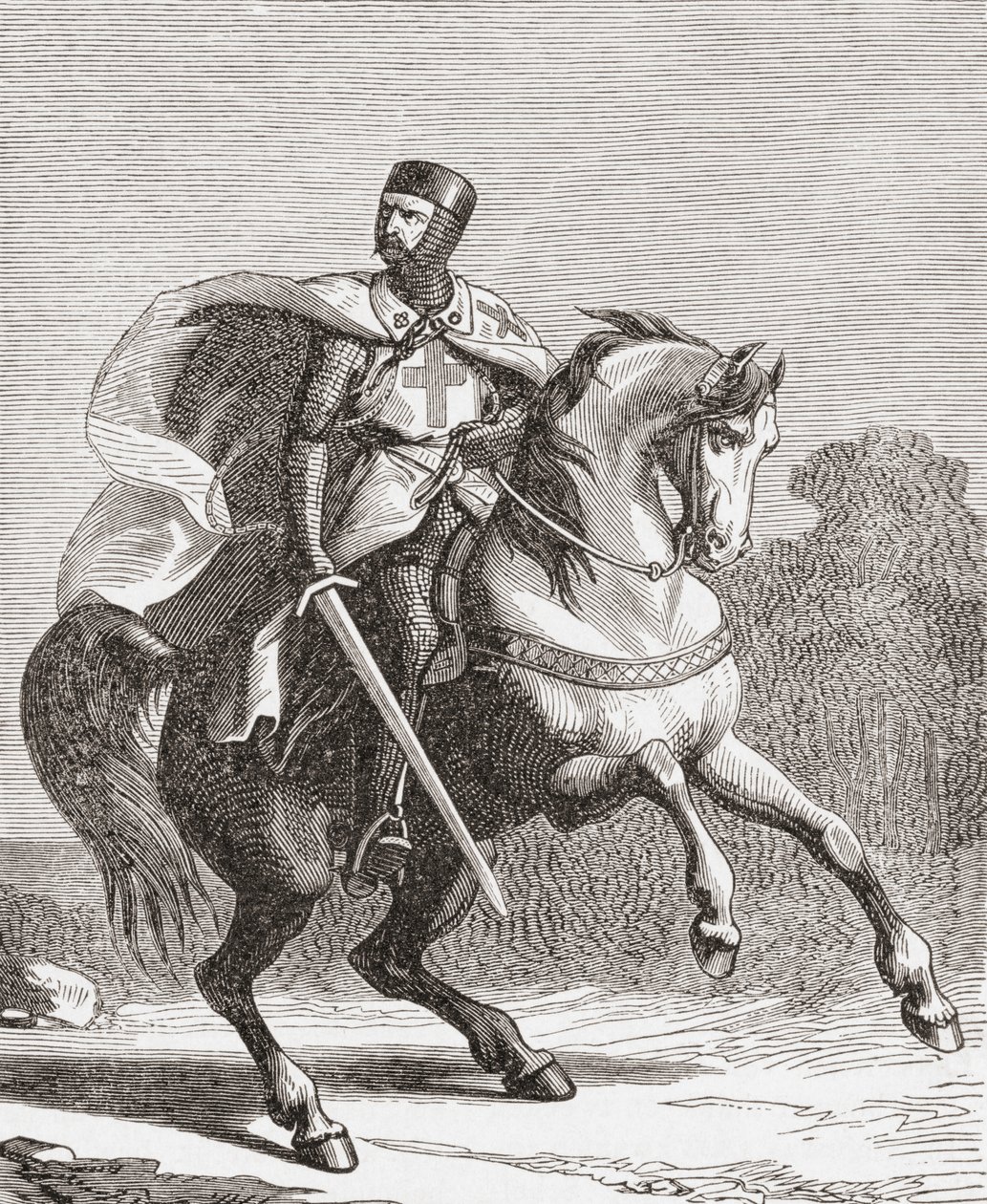 Ein Soldat der Tempelritter. von . .