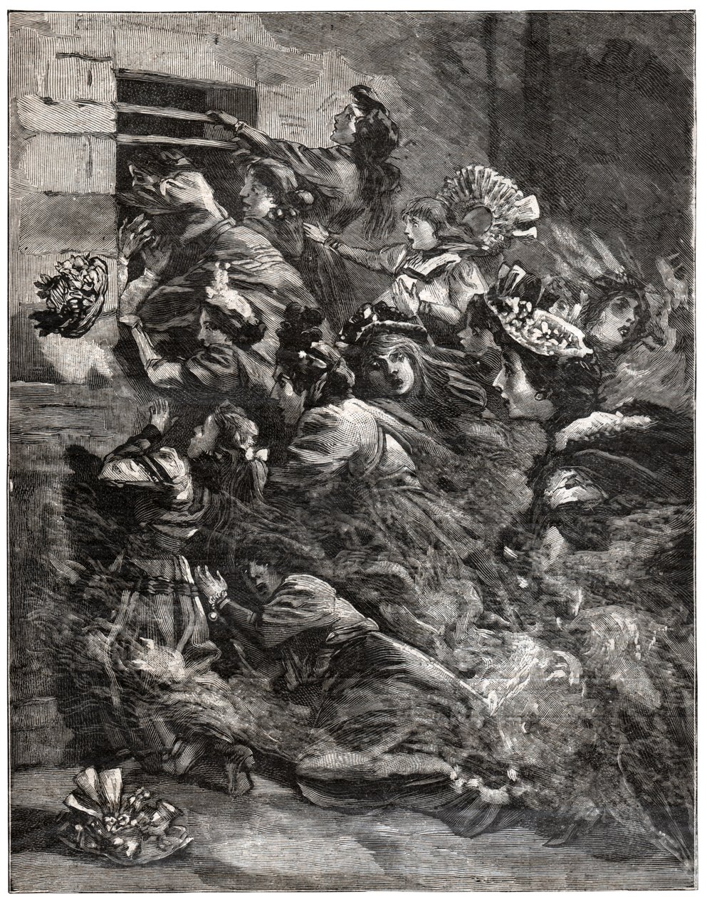 Brand im Bazar de la Charité von . .
