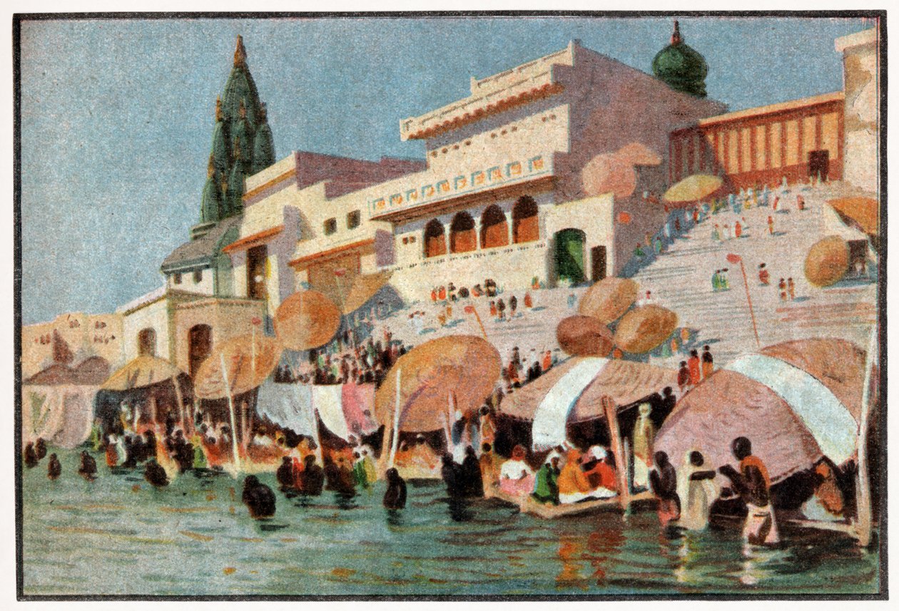 Pilgerfahrt in Varanasi von . .