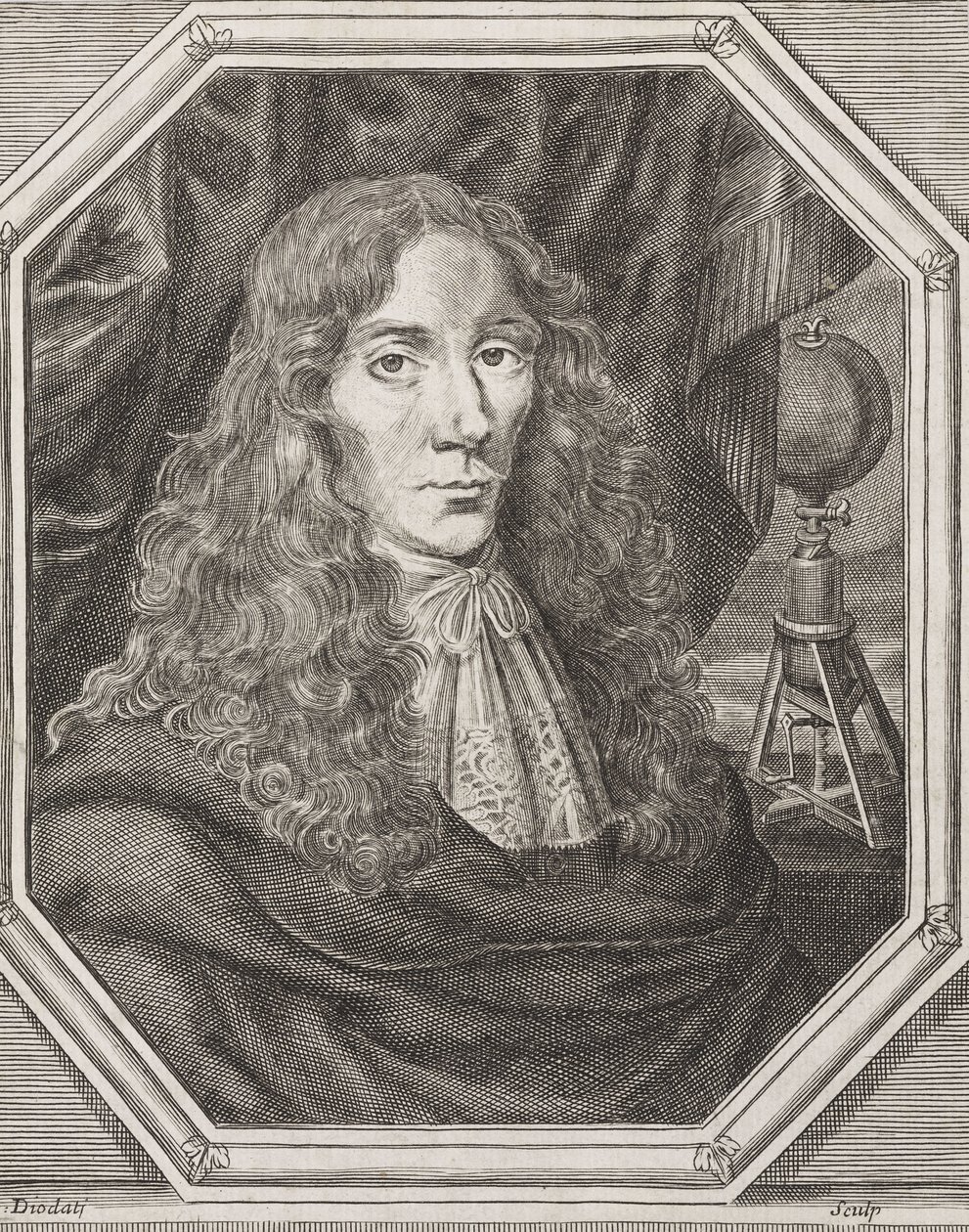 Robert Boyle, irischer Physiker und Chemiker, ca. 1670 von Frederick (attr. to) Barnard