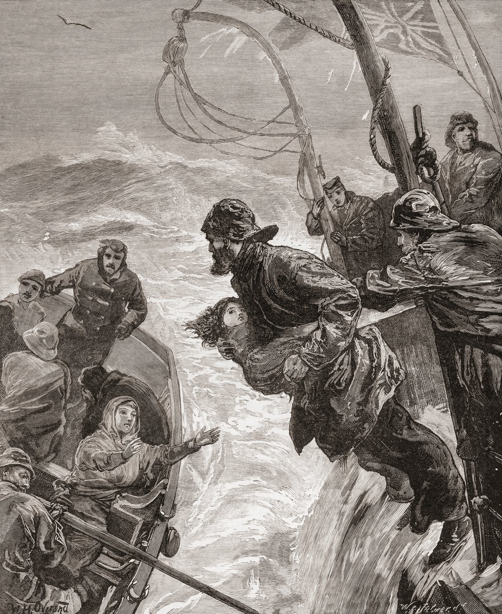 Der Verlust des Dampfschiffs Clan Macduff von . .