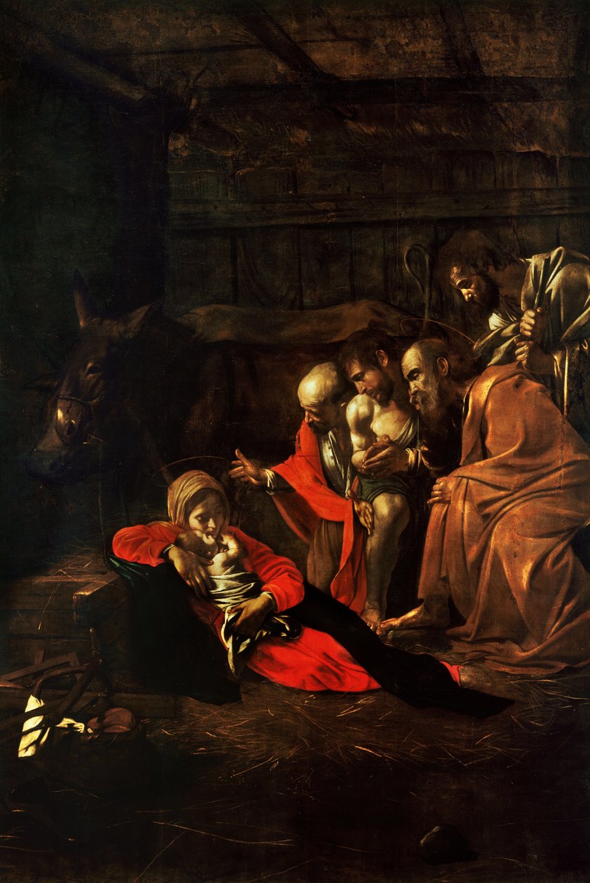 Anbetung der Hirten von Caravaggio