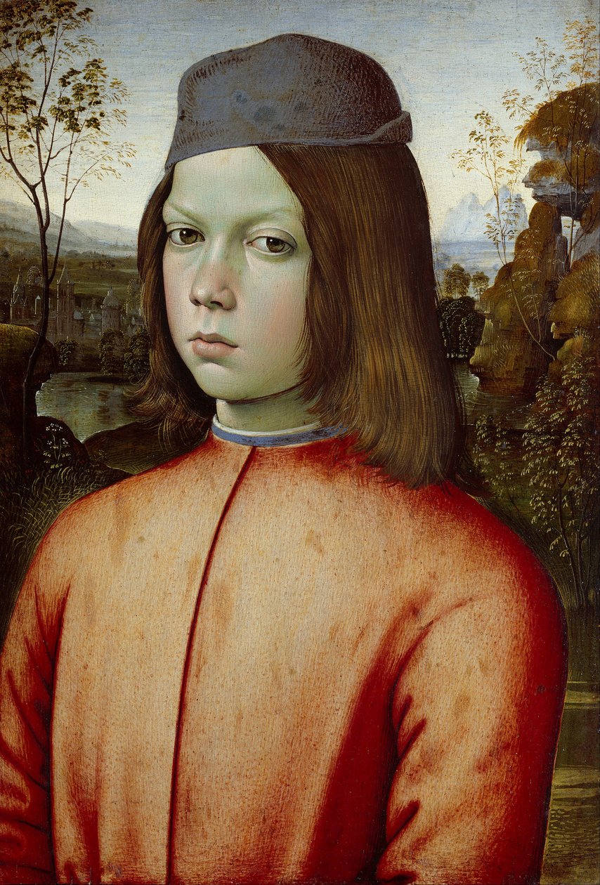Porträt eines Jungen von Pinturicchio