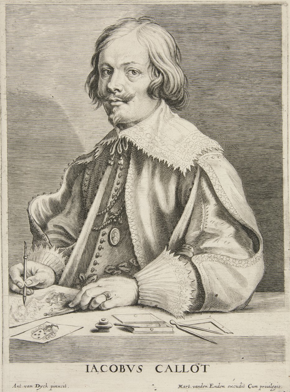 Jacques Callot, veröffentlicht 1631 von after Anthony van Dyck