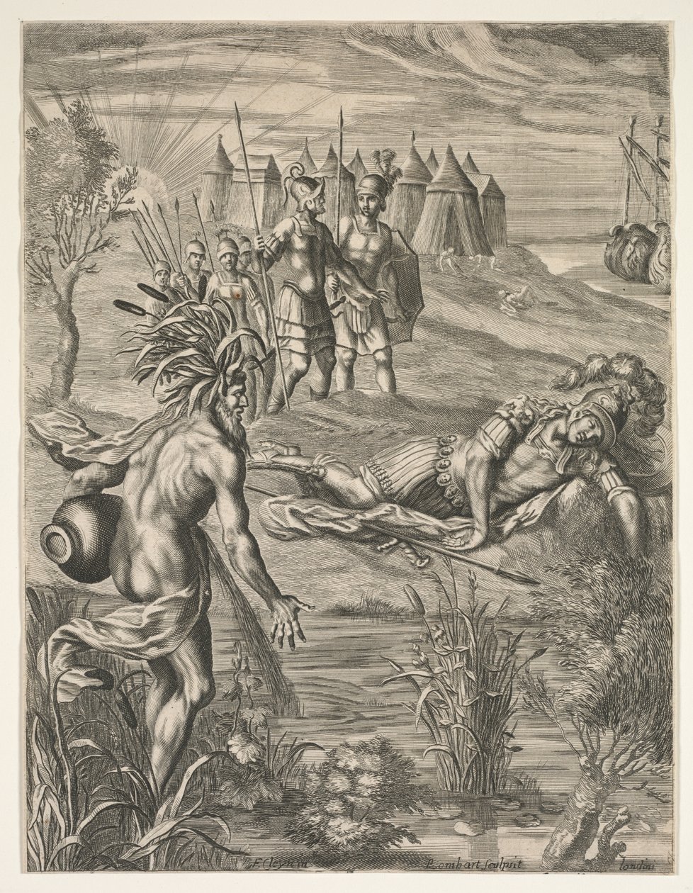 Aeneis von after Francis Cleyn