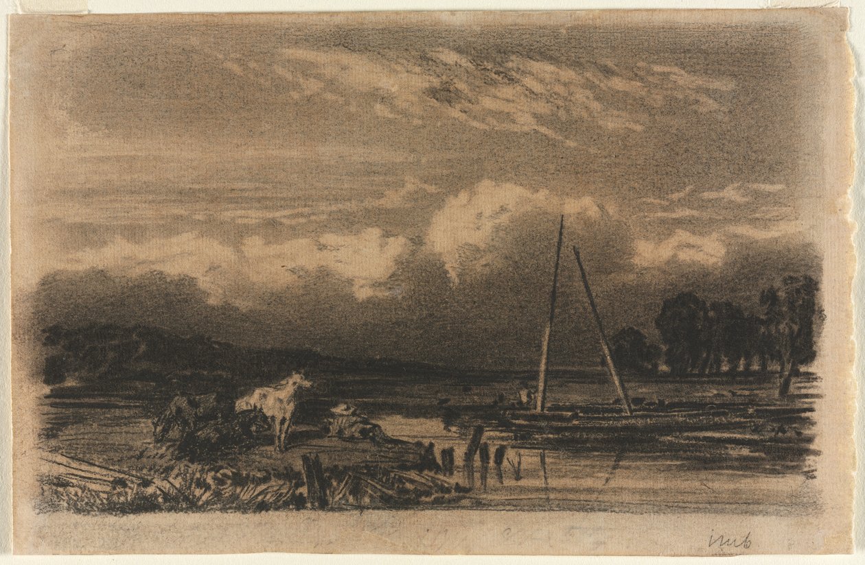 Englische Ansicht, nach Jules Dupré von after Jules Dupré