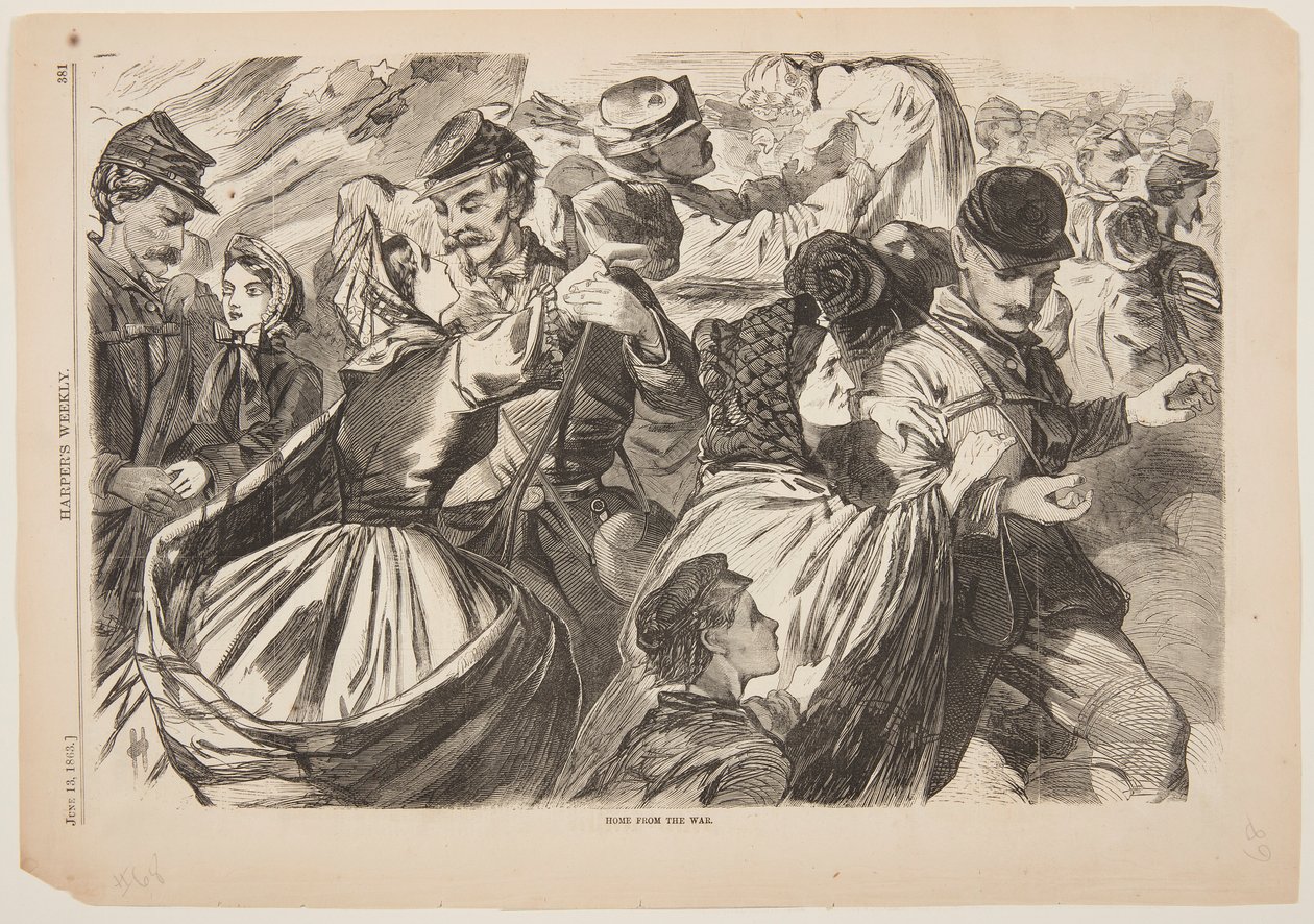 Heimkehr aus dem Krieg von after Winslow Homer