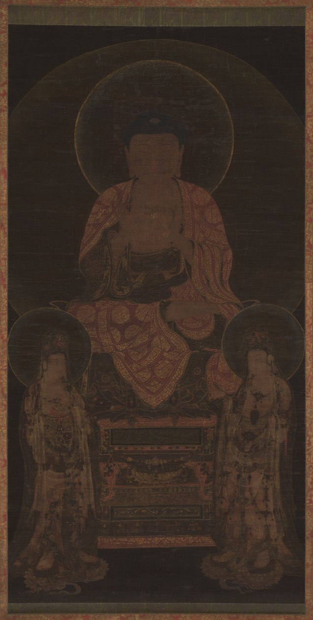 Amitabha-Triade von anonymous 