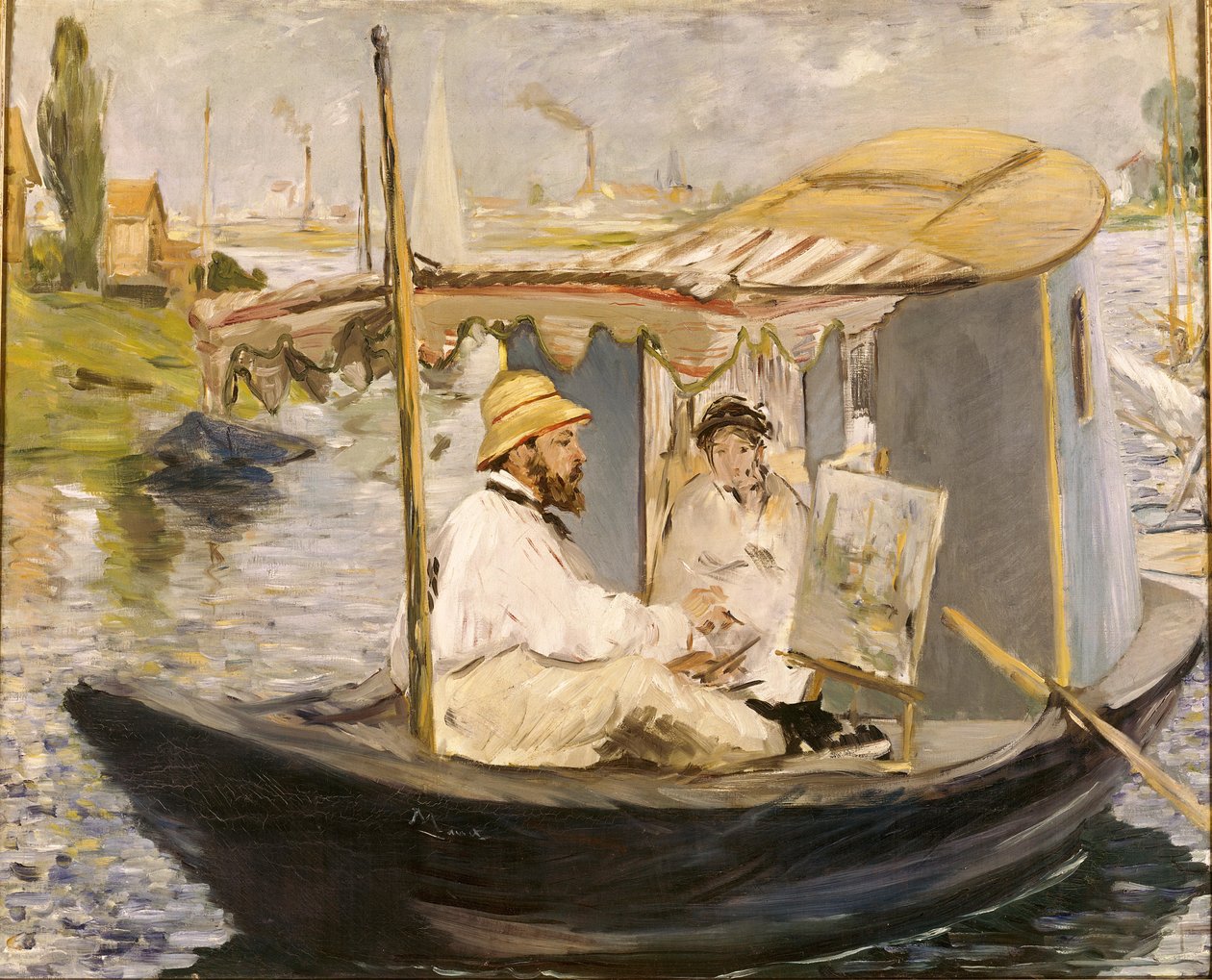 Das Boot von Édouard Manet