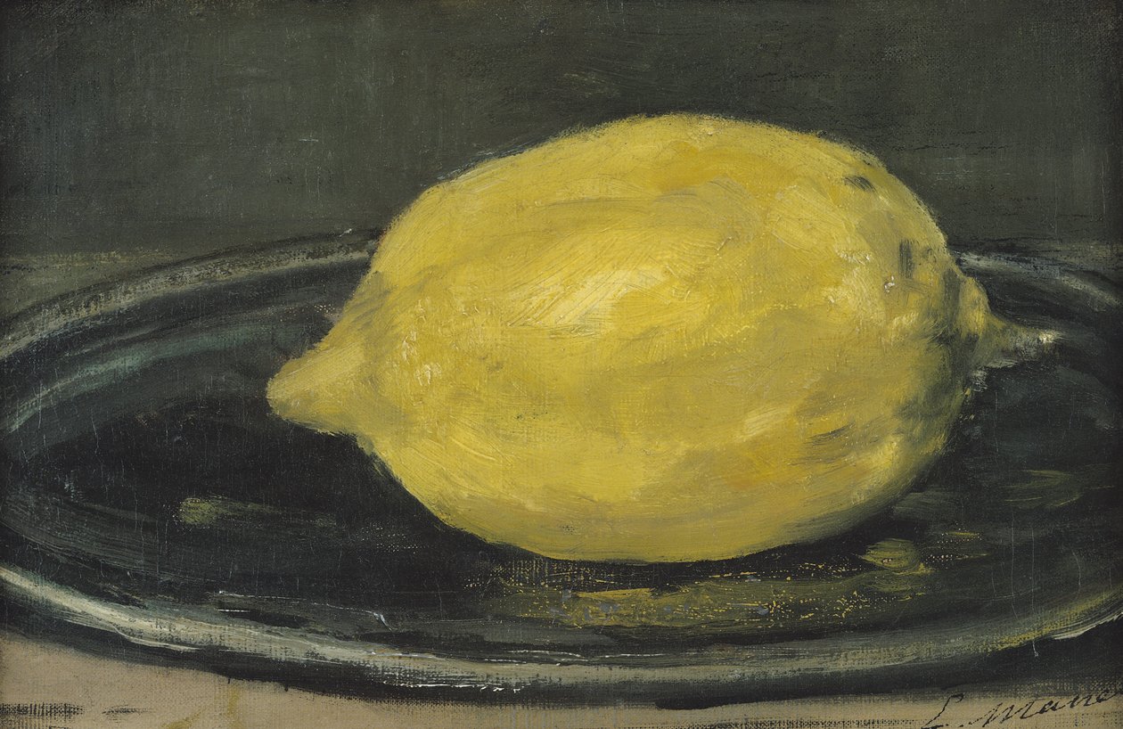 Die Zitrone, 1880 von Édouard Manet