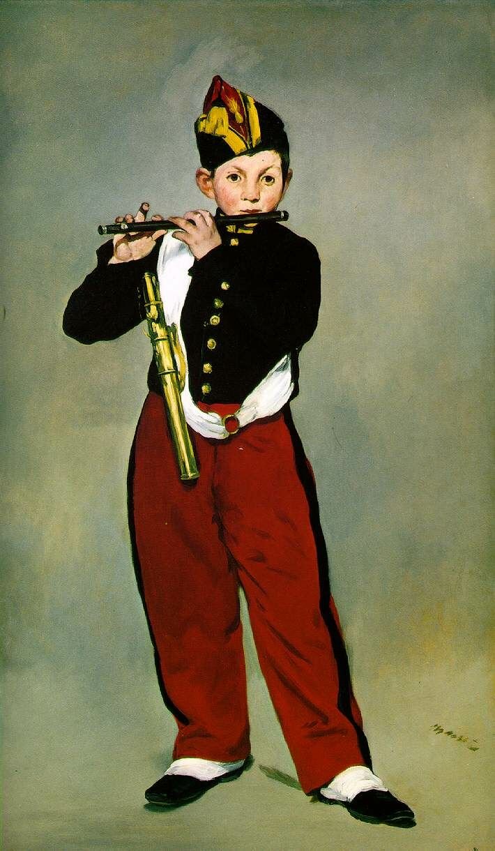 Der kleine Flötenspieler von Édouard Manet