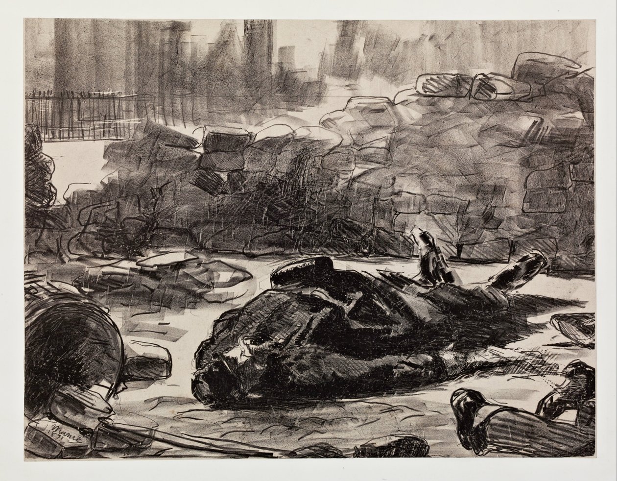 Bürgerkrieg von Édouard Manet