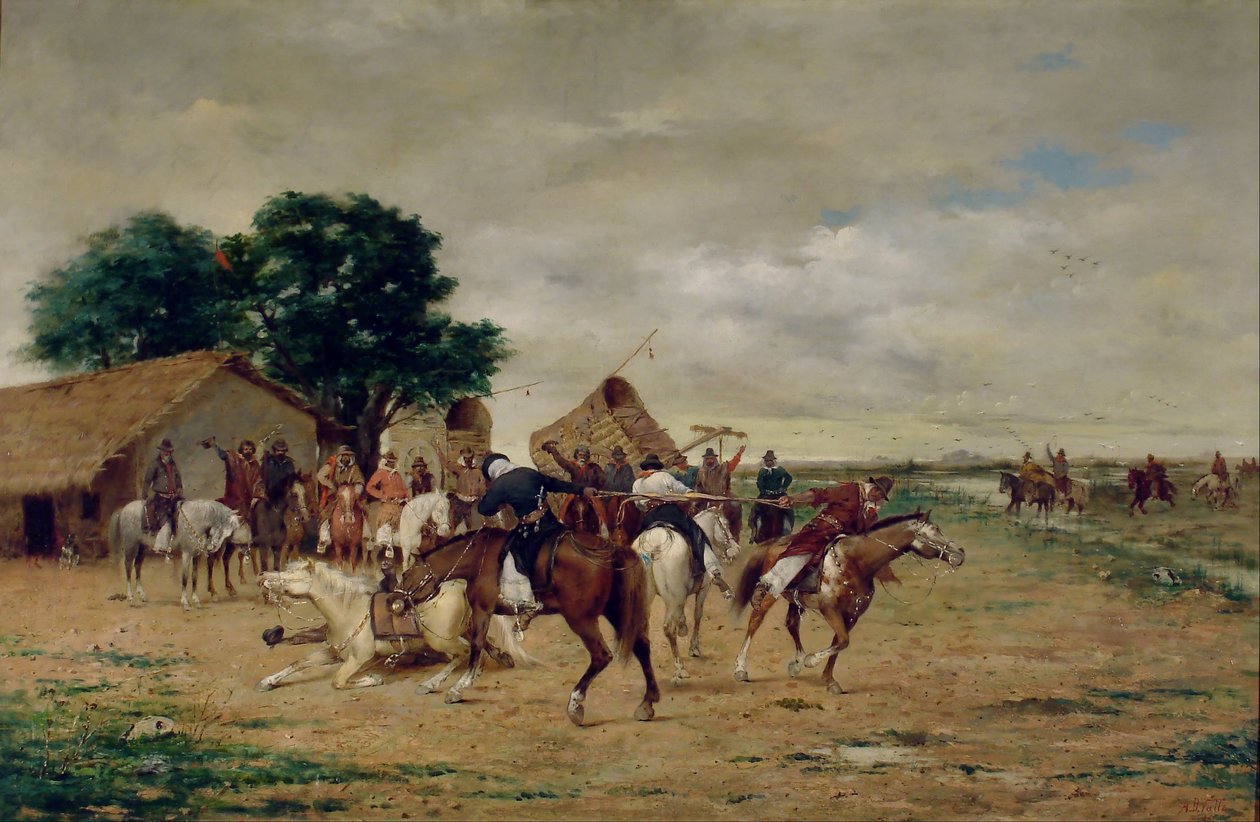 Das Spiel des Enten von Ángel DELLA Valle