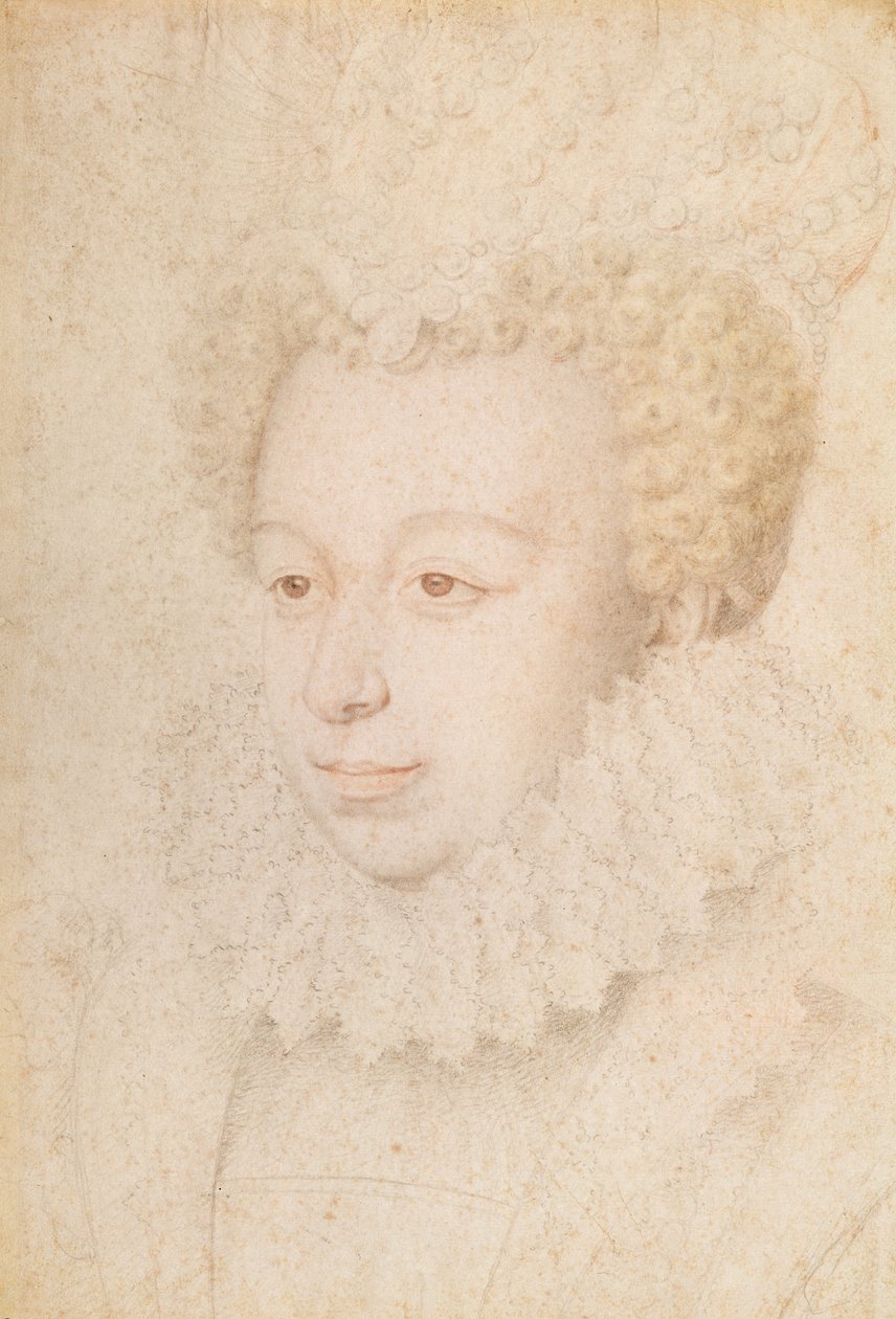 Porträt einer Frau von Daniel Dumonstier or Dumoustier