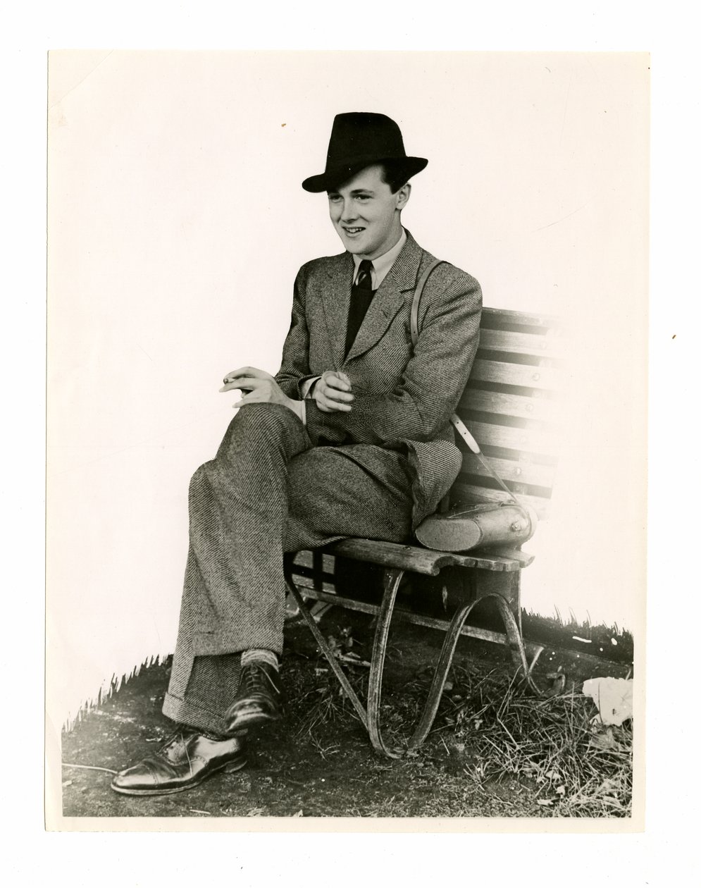 Lord Burlington, ca. 1938 (s/w Foto) von Unbekannt Unbekannt
