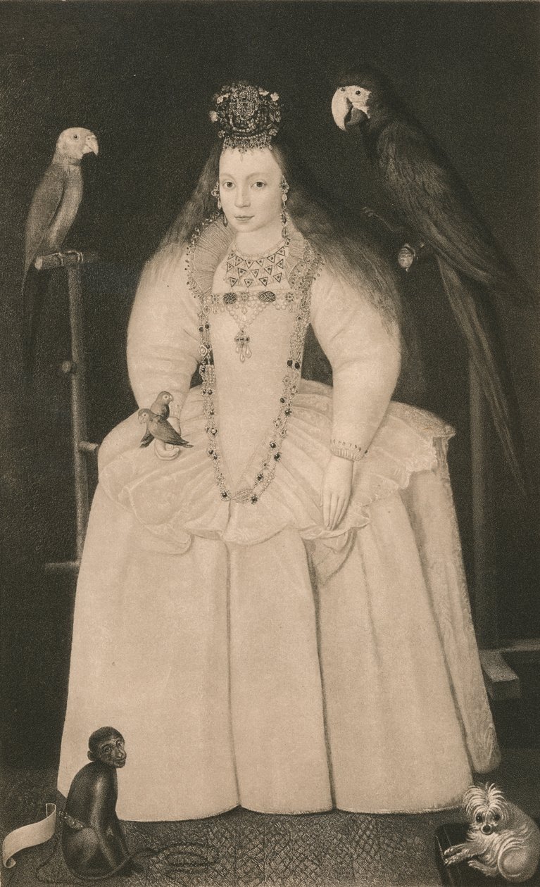 Arabella Stewart von the Younger Marcus Gheeraerts