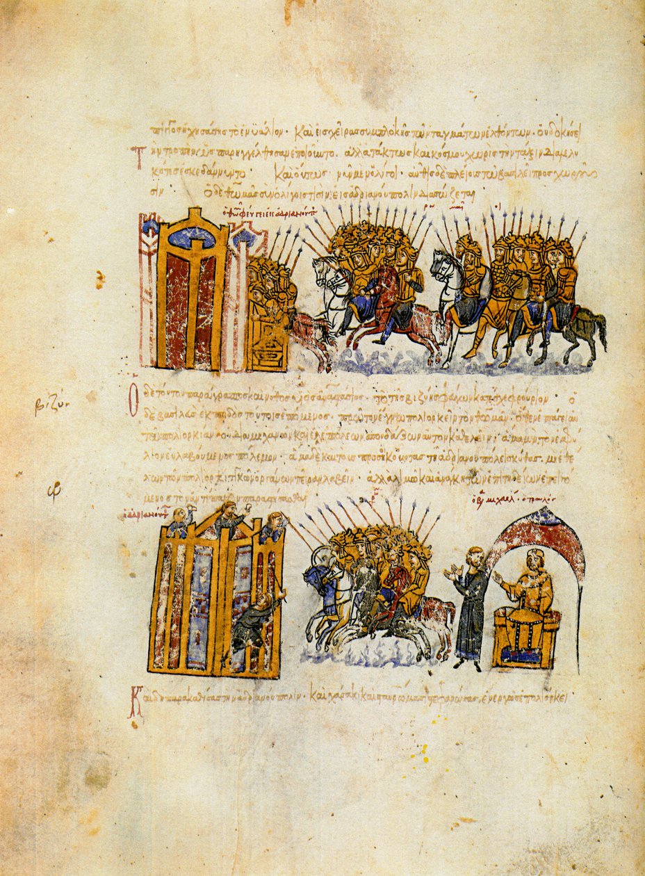 Skylitzes Matritensis, fol. 36v von Unknown