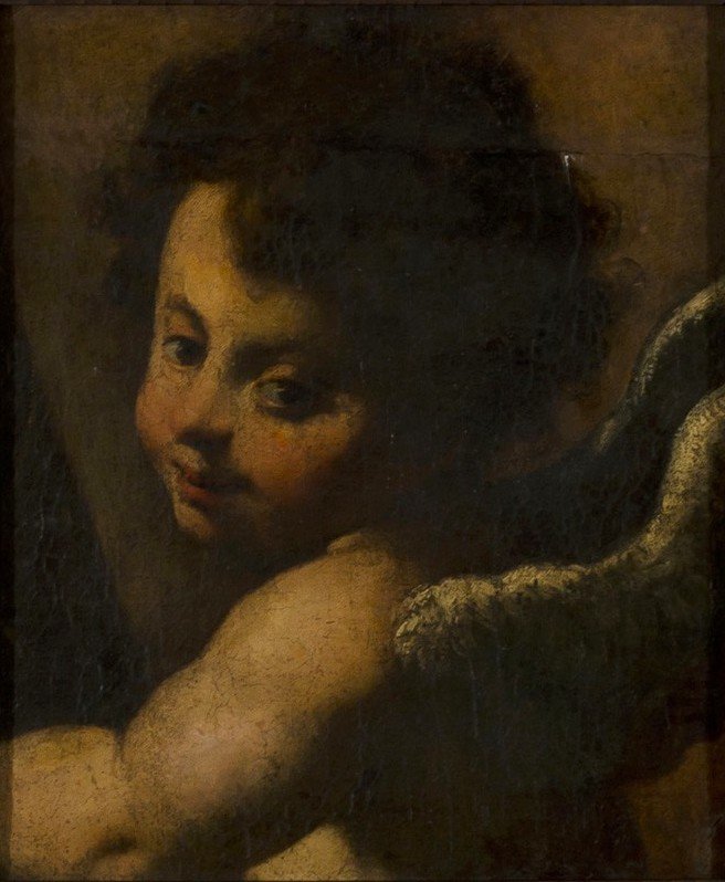 Engel von workshop of Bernardo Strozzi