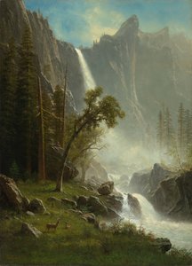 Brautschleierfälle, Yosemite, ca. 1871-1873