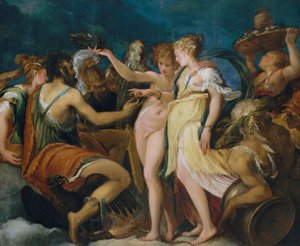 Die Hochzeit von Amor und Psyche