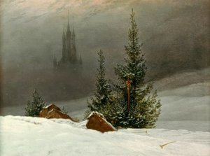 Winterlandschaft mit Kirche