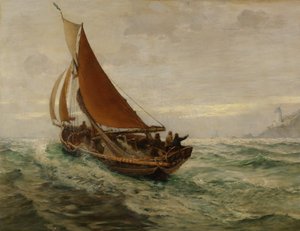 Morgengrauen auf See, 1890