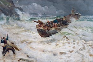 Wie das Boot nach Hause kam, 1886