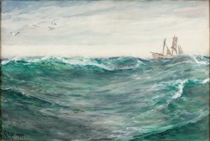 Vor Fowey; Wind aus Westen