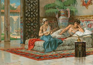 Eine Sklavin im Harem