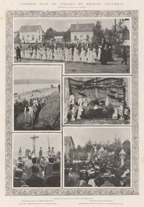 Passionsspiel der Indianer von British Columbia