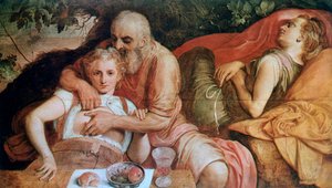 Lot und seine Töchter, um 1550