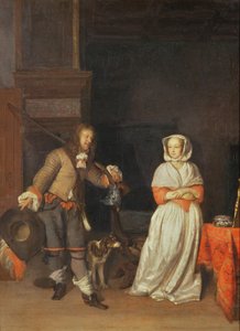 Der Jäger und die Dame, 1660-65