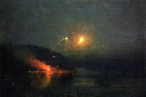 Feuerwerk über dem Potomac, 1902