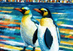 Tiere: Pinguin 2