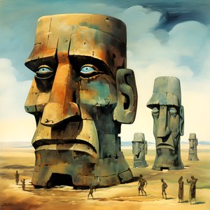 Osterinsel Moai 2
