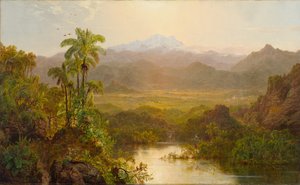 Landschaft in Ecuador, 1859