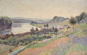 Die Seine bei Herblay, 1890