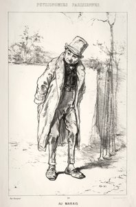 Physionomies Parisienne: Au Marais, 1869
