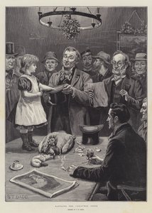 Verlosung der Weihnachtsgans