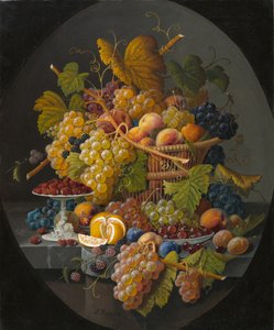 Stillleben mit Früchten, ca. 1855-1860