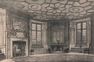 Das runde Speisezimmer, Longford Castle, Wiltshire, 1915
