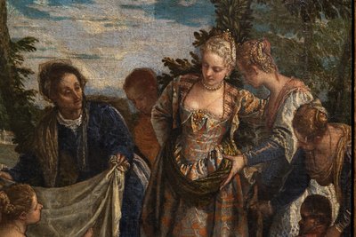 Auffindung des Moses von (1528 88) Veronese